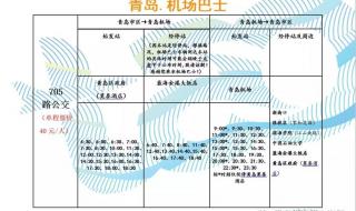 青岛机场有机场大巴吗